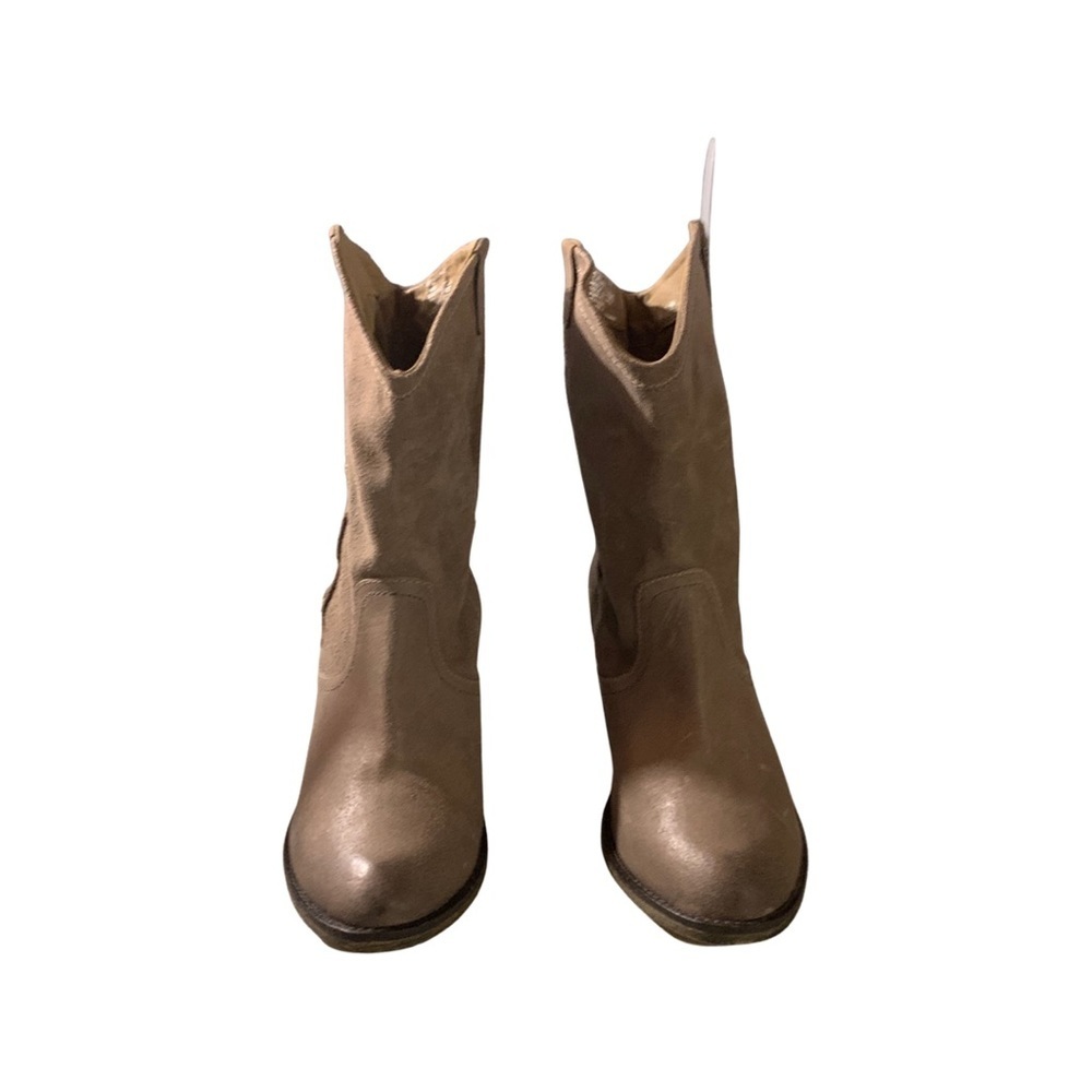 Steven By Steve Madden Patchwork Western leather Boots - Picture 4 of 6
